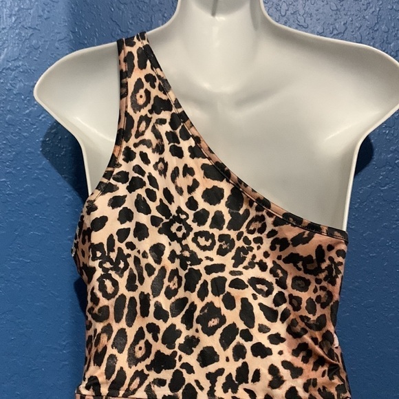 Leopard print jumpsuit size M - Picture 4 of 6